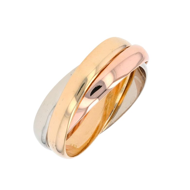 Bague or jaune, rose et blanc 8.94g Comme neuf -  reconditionné disponible sur Gemme Les Bijoux